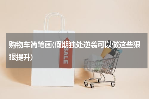 购物车简笔画(假期独处逆袭可以做这些狠狠提升)